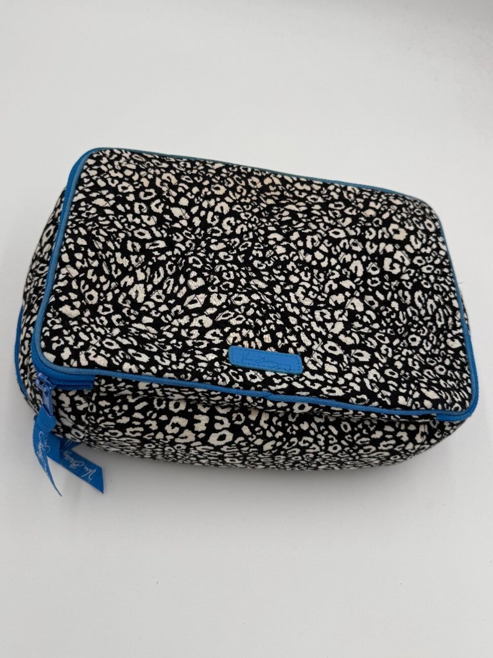 Vintage Vera Bradley Black/White Travel Cosmetic Bag